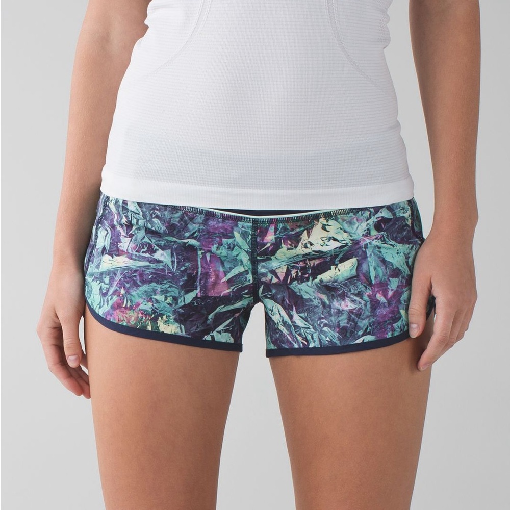 Women's Multicolor Patterned Shorts